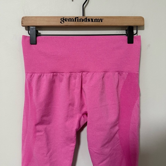 NVGTN Bubble Gum Pink Contour Seamless Leggings size Large - Picture 4 of 8